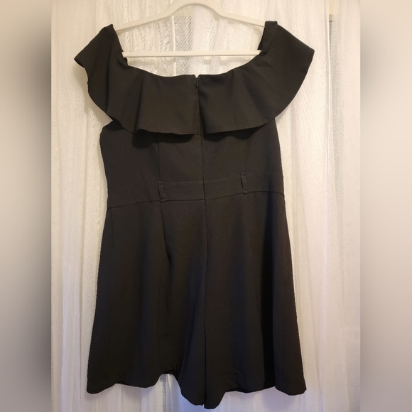 DOTTI 》Off The Shoulder Romper - Picture 5 of 5